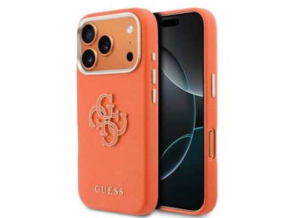 Zadní kryt pro GUESS iPhone 17 Pro Orange