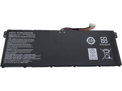 Baterie pro Acer notebook Acer Aspire - AC14B18J - 11,55V 3100mAh