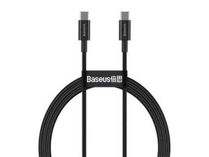 Baseus CATYS-C01 Superior Fast Charging Datový Kabel USB-C - USB-C 100W 2m Black