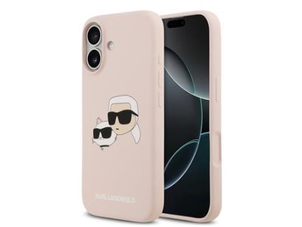 Zadní kryt pro Karl Lagerfeld iPhone 17 Pink