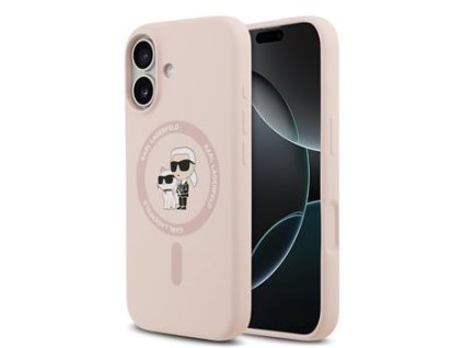 Zadní kryt pro Karl Lagerfeld iPhone 17 Pink