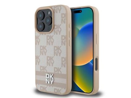 Zadní kryt pro DKNY iPhone 16 Pro Pink
