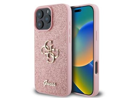 Zadní kryt pro GUESS iPhone 16 Pro Pink