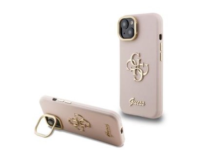 Kamera pro GUESS iPhone 15 Pink