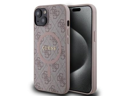 Zadní kryt pro GUESS iPhone 14 Pink