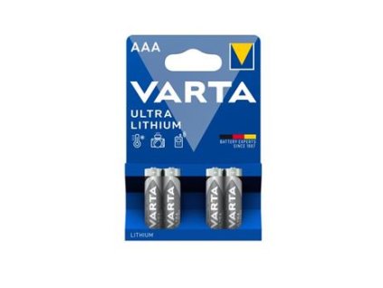Varta Ultra Lithium AAA Baterie 4ks