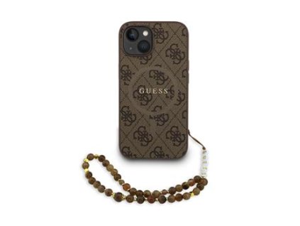 Zadní kryt pro GUESS iPhone 15 Brown