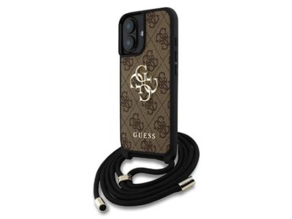 Zadní kryt pro GUESS iPhone 16 Brown