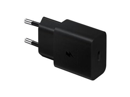 EP-T1510EBE Samsung USB-C 15W Cestovní nabíječka Black (OOB Bulk)