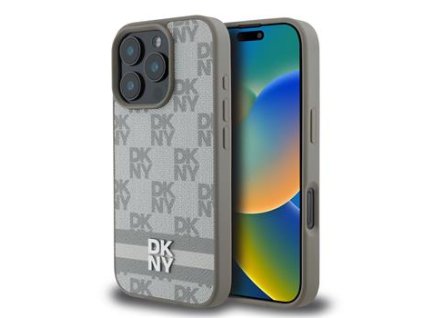 Zadní kryt pro DKNY iPhone 16 Pro Beige