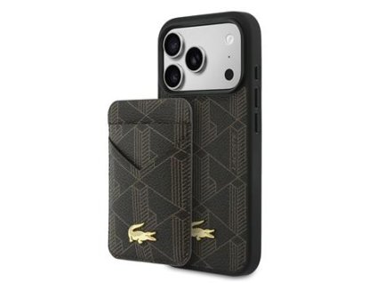 Zadní kryt pro Lacoste iPhone 17 Pro Brown