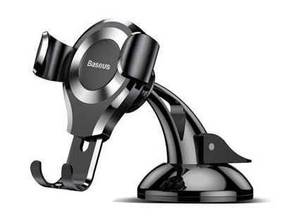 Baseus SUYL-XP0S Osculum Gravity Držák do Auta Black/Silver