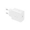 EP-T4511XWE Samsung USB-C 45W Cestovní nabíječka + USB-C Datový Kabel White