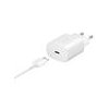 EP-TA800XWE Samsung 25W Cestovní nabíječka + USB-C Datový Kabel White